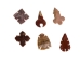 Fancy Flint Arrowhead: Assorted Shapes: ~2" - 76-10-AS (Y1IC01)