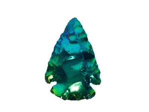 Rainbow Arrowhead: 1" 