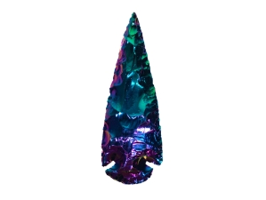 Rainbow Arrowhead: 3" 