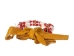 Iroquois Bone Anklet Bracelet: Red - 81-700-RD (Y2K)