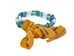 Iroquois Bone Anklet Bracelet: Turquoise - 81-700-TQ (Y2K)
