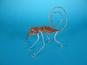 African Wire-Wrap Gecko Card Holder 