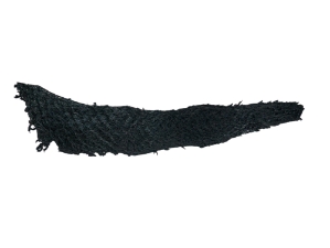 Glazed Carp Leather: Black 