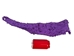 Glazed Carp Leather: Purple  - 870-4G-42 (8UR7)