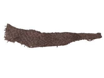 Suede Carp Leather: Light Chocolate 