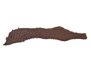 Suede Carp Leather: Medium Brown 