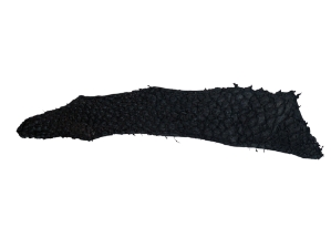 Suede Carp Leather: Black 