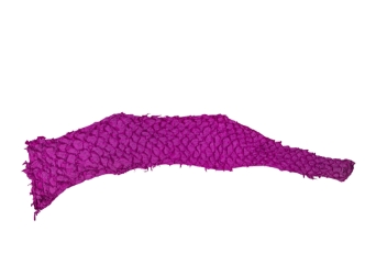 Suede Carp Leather: Magenta 