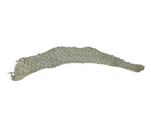 Suede Carp Leather: Off-Gray 