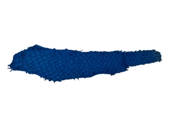 Suede Carp Leather: Royal Blue 