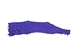 Suede Carp Leather: Purple - 870-4S-42 (8UL31)