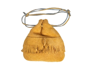 Huron Moosehide Bag: Medium 