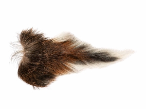 Deer Tail: Natural White Color: Long-Hair 