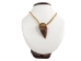 Stone Arrowhead Necklace - 404-911 (Y2KC18)