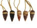 Stone Arrowhead Necklace - 404-911 (Y2KC18)
