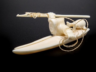 Yupik Walrus Ivory Carving: Gallery Item 