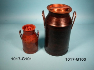 Mexican Copper Milk Can: Gallery Item 