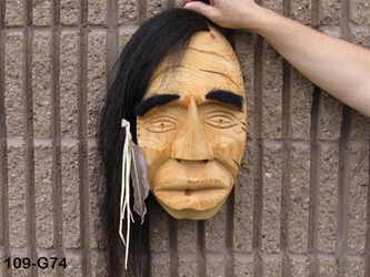Iroquois False Face Mask: Gallery Item 
