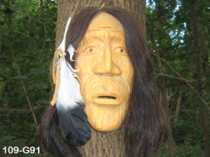 Iroquois False Face Mask: Gallery Item 