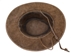 Leather Hat with Band and 6 Alligator Teeth: Gallery Item - 1174-HA6-50-G4742 (Y2O)