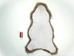 UK Sheepskin: 110-120 cm: Dyed Taupe: Gallery Item - 1218-20TP-G01 (Y1F)