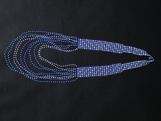 Colombian Beaded Pattern Necklace: Gallery Item 