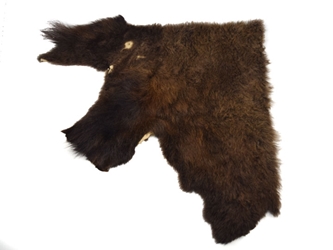 Craft Grade Buffalo Hide Piece: Gallery Item 