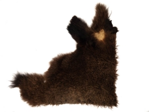 Craft Grade Buffalo Hide Piece: Gallery Item 