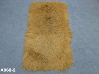 Discounted Tibet Lamb Plate: Dyed Tan/Brown: Gallery Item 