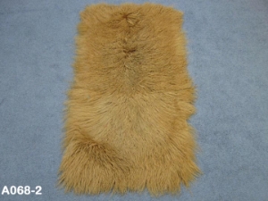Discounted Tibet Lamb Plate: Dyed Tan/Brown: Gallery Item 