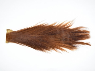 Tanned Horse Tail: Red: Gallery Item 