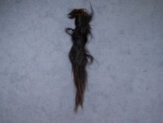 Tanned Horse Tail: Red & Black: Gallery Item 