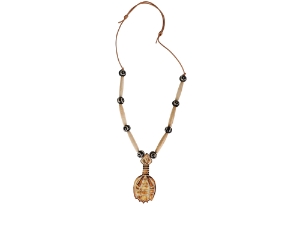 Bone Pendant Necklace: Gallery Item 