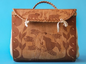 Attikamek Birchbark Rogan/Basket: Gallery Item 