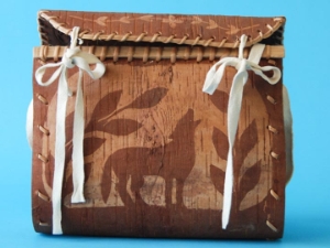 Attikamek Birchbark Rogan/Basket: Gallery Item 