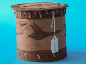 Attikamek Birchbark Rogan/Basket: Gallery Item 
