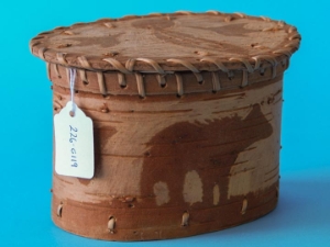 Attikamek Birchbark Rogan/Basket: Gallery Item 