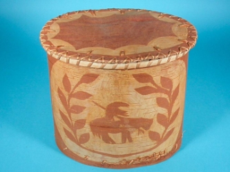 Extra-Large Birchbark Rogan: Gallery Item 