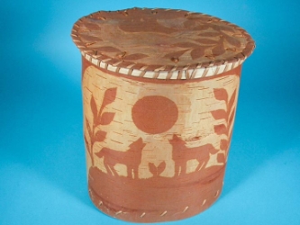 Extra-Large Birchbark Rogan: Gallery Item 