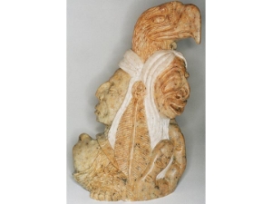 Iroquois Soapstone Carving: Gallery Item 