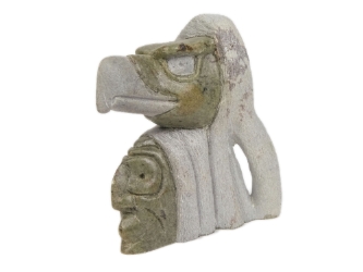 Iroquois Soapstone Carving: Gallery Item 