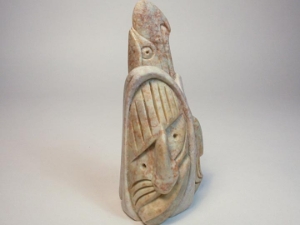 Iroquois Soapstone Carving: Gallery Item 