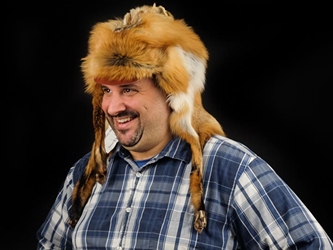 Red Fox Mountain Man Hat: Gallery Item fox hats, fox fur hats