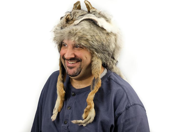 Coyote Mountain Man Hat Accessoires Hoeden & petten Wintermutsen Bontmutsen 