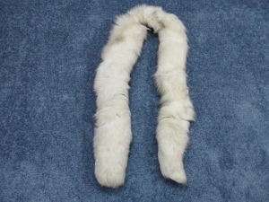 Blue Fox Fling: Gallery Item fox flings, fox fur flings, fox fur boas, fox fur scarves
