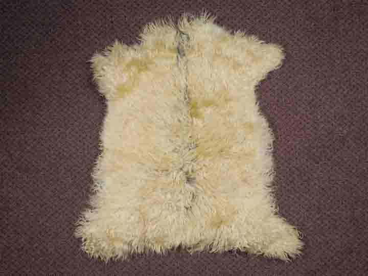Angora Goatskin: #1: Medium: Multi-Color: Gallery Item 