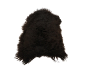 Icelandic Sheepskin:  Chocolate Brown: 90-100cm or 36" to 40": Gallery Item 