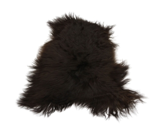 Icelandic Sheepskin:  Chocolate Brown: 90-100cm or 36" to 40": Gallery Item 