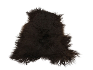 Icelandic Sheepskin:  Chocolate Brown: 90-100cm or 36" to 40": Gallery Item 