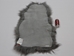 Dyed Icelandic Sheepskin: Gray Dark Tops: 90-100 cm or 36" to 40": Gallery Item - 7-00GD-G1446 (Y2D)